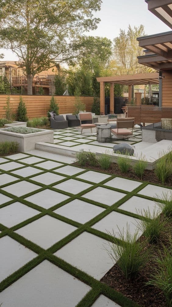 Hardscape patio project